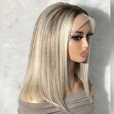 Lace Front Humana Lisa Loira 40cm - Modelo Lolita